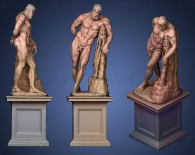 3D model Herkules Farnese (STL)